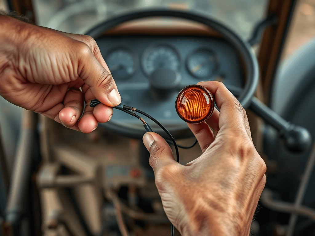 Jak podłączyć przerywacz kierunkowskazów Ursus c-360?