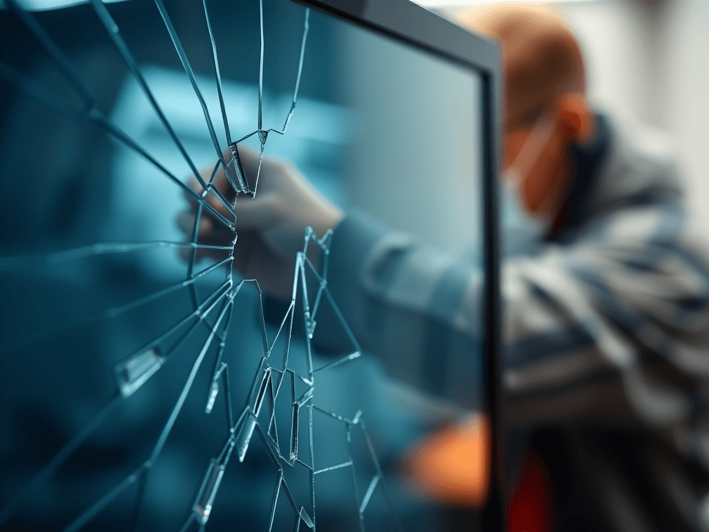 Uszkodzona matryca w telewizorze – jak rozpoznać i naprawić?