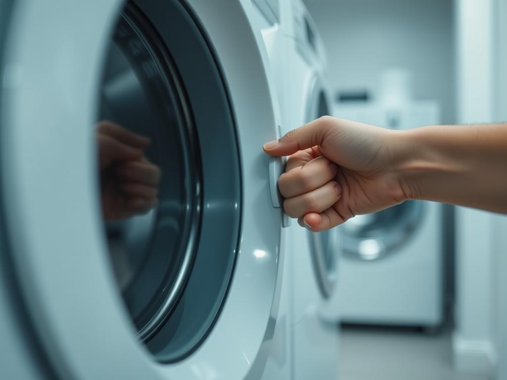 Jak sprawdzić, czy pralka ma zablokowane drzwi?