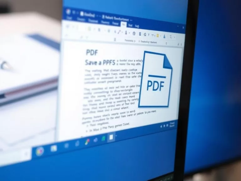 Jak zapisać dokument Word jako PDF?